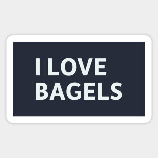I Love Bagels Sticker